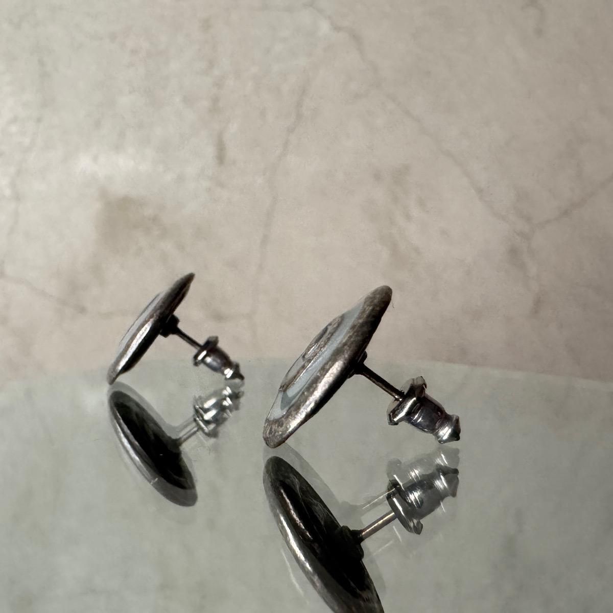 <img class='new_mark_img1' src='https://img.shop-pro.jp/img/new/icons13.gif' style='border:none;display:inline;margin:0px;padding:0px;width:auto;' />1970-80ǯ ᥿ ʥ  ԥMetal Enamel EarringsDead Stock