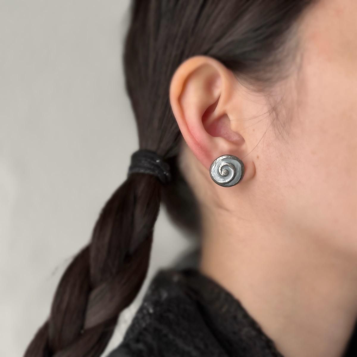 <img class='new_mark_img1' src='https://img.shop-pro.jp/img/new/icons13.gif' style='border:none;display:inline;margin:0px;padding:0px;width:auto;' />1970-80ǯ ᥿ ʥ  ԥMetal Enamel EarringsDead Stock