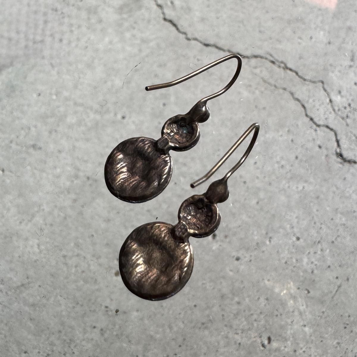 <img class='new_mark_img1' src='https://img.shop-pro.jp/img/new/icons13.gif' style='border:none;display:inline;margin:0px;padding:0px;width:auto;' />1970-80ǯ ᥿ ʥ ե ֥륵ԥMetal Enamel EarringsDead Stock