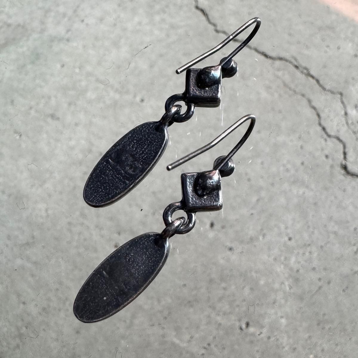 <img class='new_mark_img1' src='https://img.shop-pro.jp/img/new/icons13.gif' style='border:none;display:inline;margin:0px;padding:0px;width:auto;' />1970-80ǯ ᥿ ʥ Хߥ ֥롼ԥMetal Bronze Enamel EarringsDead Stock