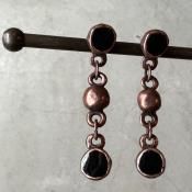 <img class='new_mark_img1' src='https://img.shop-pro.jp/img/new/icons13.gif' style='border:none;display:inline;margin:0px;padding:0px;width:auto;' />1970-80ǯ ֥ ʥ ֥å 󥰥ԥBronze Enamel EarringsDead Stock