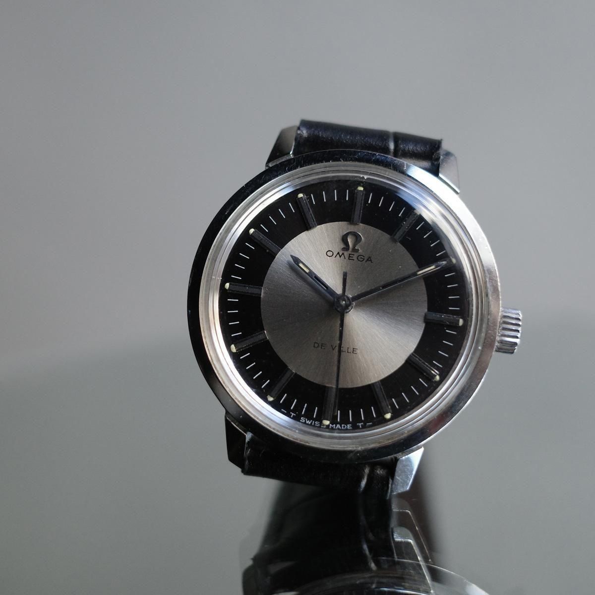 OMEGA DE VILLE（オメガ デビル） ツートンダイヤル 純正尾錠- JeJe