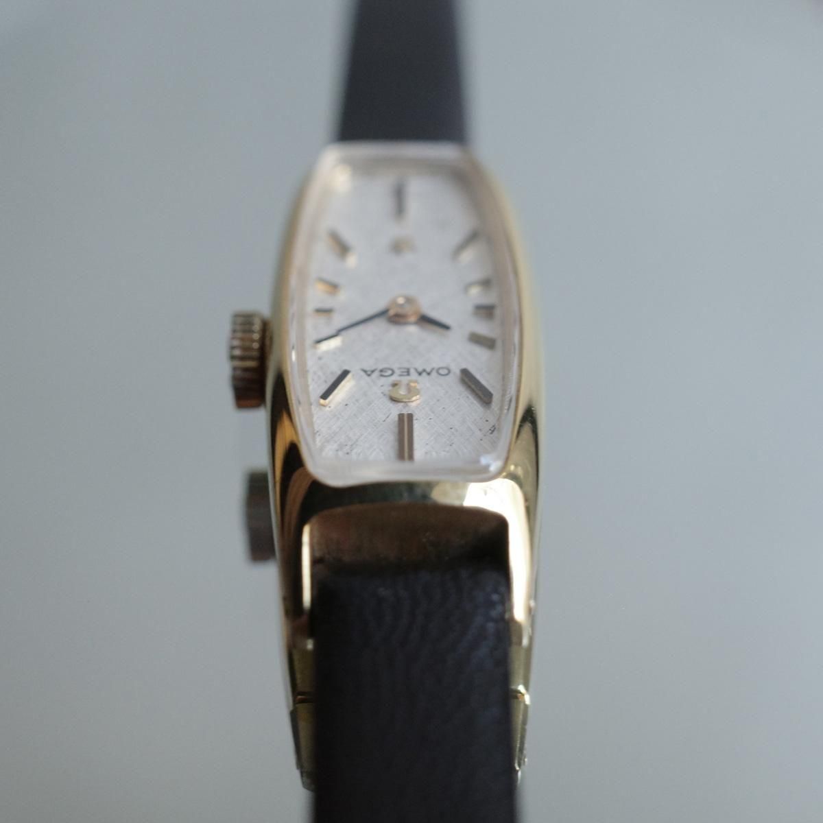 ⭐OH済　綺麗　オメガ　純正尾錠　ローマン　腕時計 レディース　着物　美品 ⭐OH済 綺麗 オメガ 純正尾錠 ローマン 腕時計 レディース 着物 美品