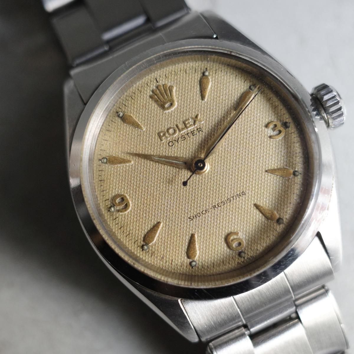 <img class='new_mark_img1' src='https://img.shop-pro.jp/img/new/icons13.gif' style='border:none;display:inline;margin:0px;padding:0px;width:auto;' />ROLEX OYSTER�ʥ���å��� �����������˥Υ�ǥ��� �ϥ˥��������� 3 6 9 ����ӥ����� �����֥쥹