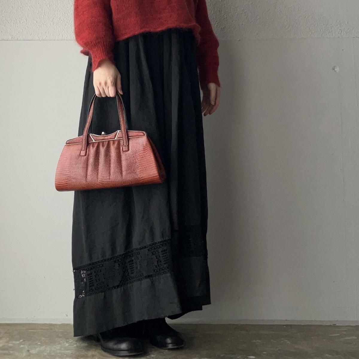 ヴィンテージ リザード ハンドバッグ（Vintage Lizard Leather Hand