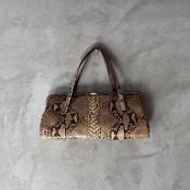 <img class='new_mark_img1' src='https://img.shop-pro.jp/img/new/icons13.gif' style='border:none;display:inline;margin:0px;padding:0px;width:auto;' />ơ إӳ եåȥϥɥХåVintage Python Leather Hand Bag