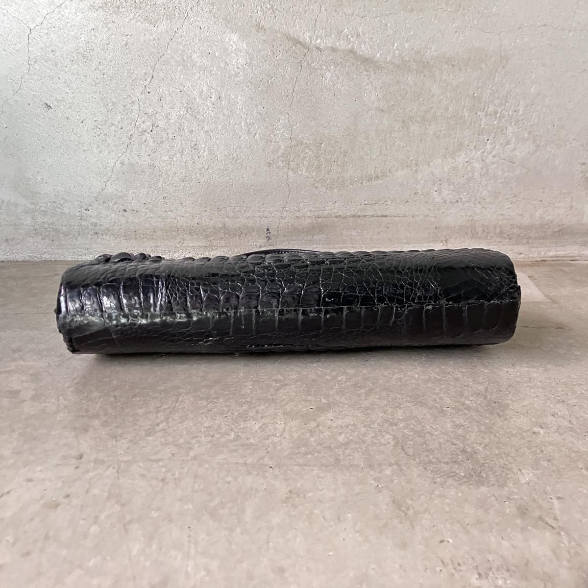 <img class='new_mark_img1' src='https://img.shop-pro.jp/img/new/icons13.gif' style='border:none;display:inline;margin:0px;padding:0px;width:auto;' />ơ ޥ åϥɥХåVintage Caiman Leather Clutch & Hand Bag