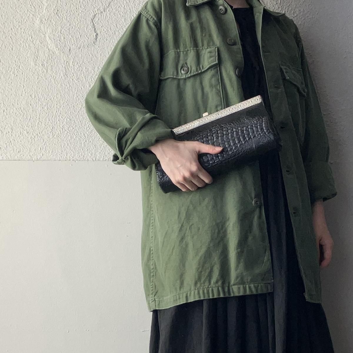 <img class='new_mark_img1' src='https://img.shop-pro.jp/img/new/icons13.gif' style='border:none;display:inline;margin:0px;padding:0px;width:auto;' />ơ ޥ åϥɥХåVintage Caiman Leather Clutch & Hand Bag