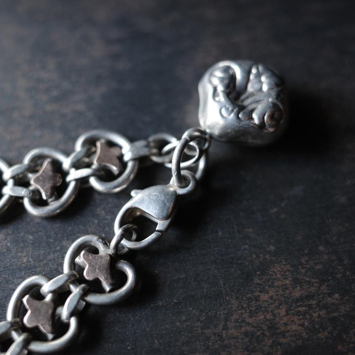 ベルエポック シルバー ヴェルメイユ チャーム ブレスレット（Belle