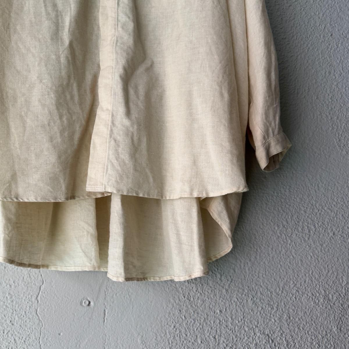 <img class='new_mark_img1' src='https://img.shop-pro.jp/img/new/icons14.gif' style='border:none;display:inline;margin:0px;padding:0px;width:auto;' />�ڴ��ָ��� 12/21�ޤǡ� suzuki takayuki over blouse ���ʥ����������業 �����С��֥饦����Egg shell