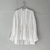 <img class='new_mark_img1' src='https://img.shop-pro.jp/img/new/icons14.gif' style='border:none;display:inline;margin:0px;padding:0px;width:auto;' />�ڴ��ָ��� 12/21�ޤǡ� suzuki takayuki pin-tuck blouse�ʥ����������業 �ԥ󥿥å��֥饦����Off white