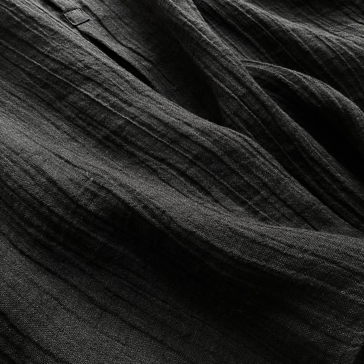 <img class='new_mark_img1' src='https://img.shop-pro.jp/img/new/icons14.gif' style='border:none;display:inline;margin:0px;padding:0px;width:auto;' />�ڴ��ָ��� 12/21�ޤǡ� suzuki takayuki gauze pullover blouse�ʥ����������業 �������ץ륪���С��֥饦����Black / Unisex