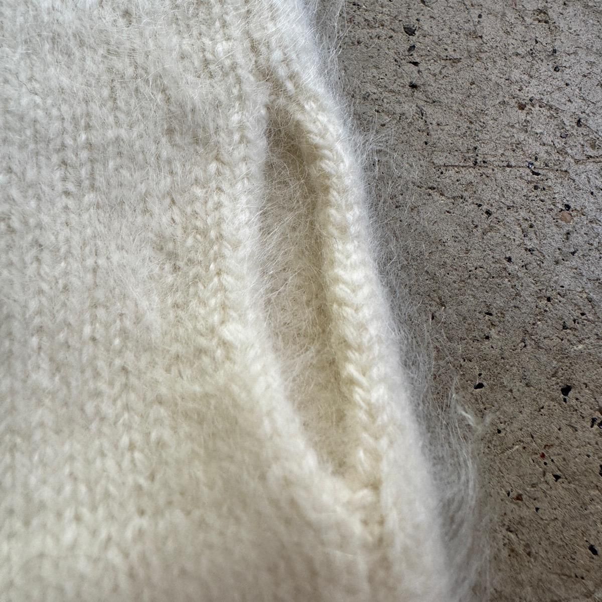 <img class='new_mark_img1' src='https://img.shop-pro.jp/img/new/icons14.gif' style='border:none;display:inline;margin:0px;padding:0px;width:auto;' />�ڴ��ָ��� 12/21�ޤǡ� suzuki takayuki knitted demi glove�ʥ����������業 �˥åƥ��ɥ������֡�Off White