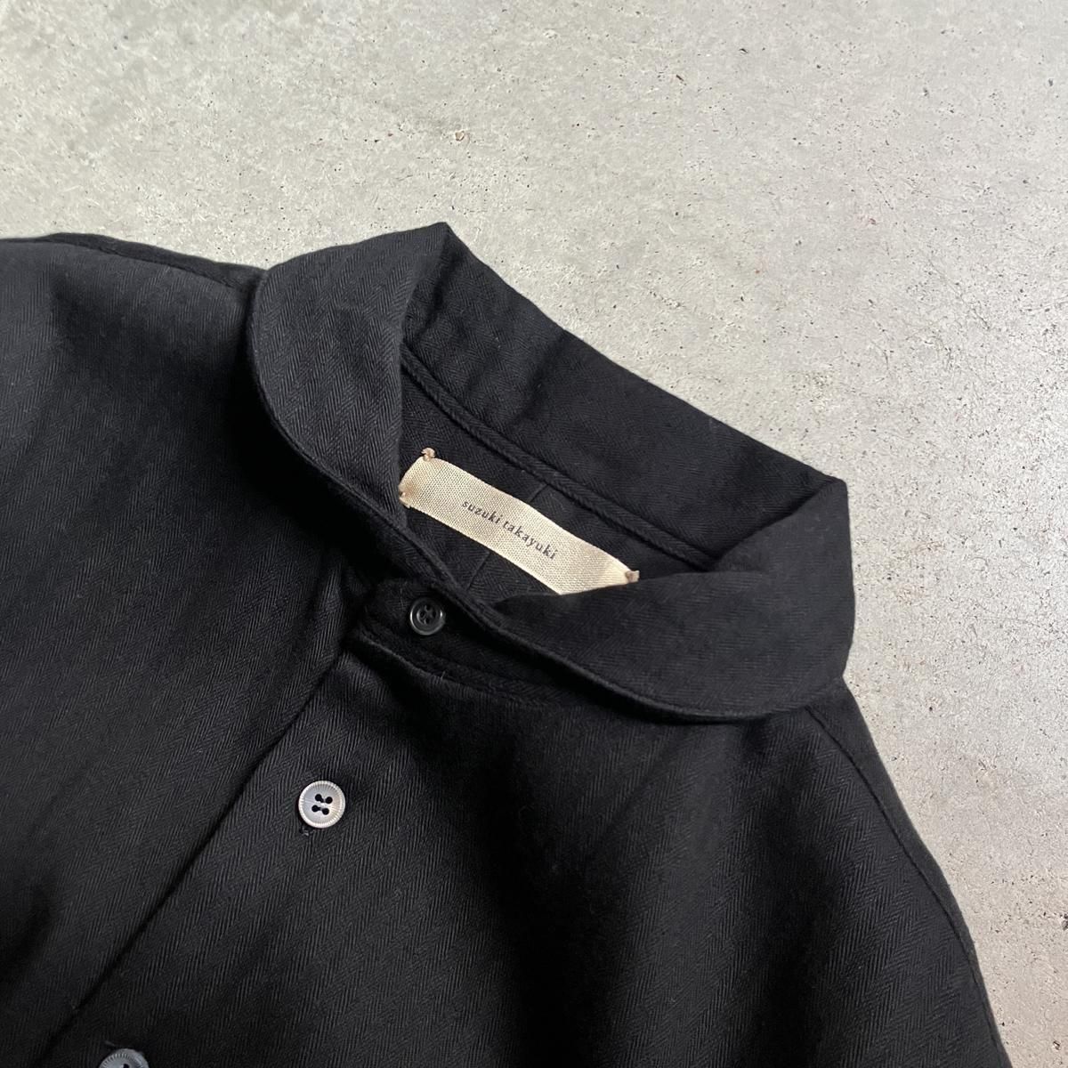 suzuki takayuki one-piece shawl-collar shirt Ⅱ （スズキタカユキ