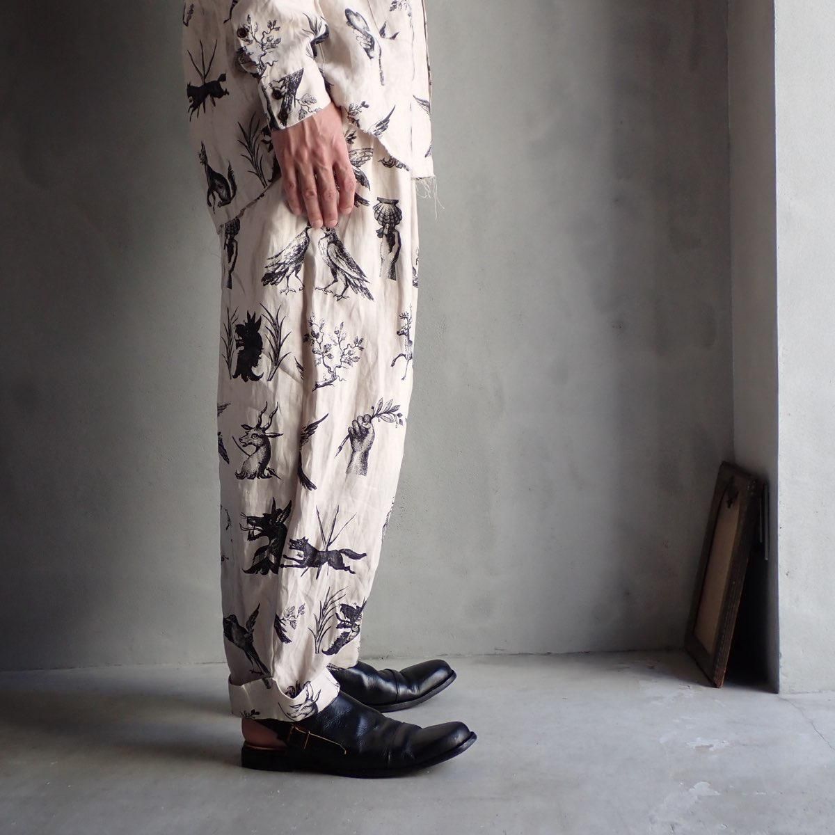 Aleksandr Manamis（アレクサンダー マナミス）BUCKLE PANT NOIR NOIR