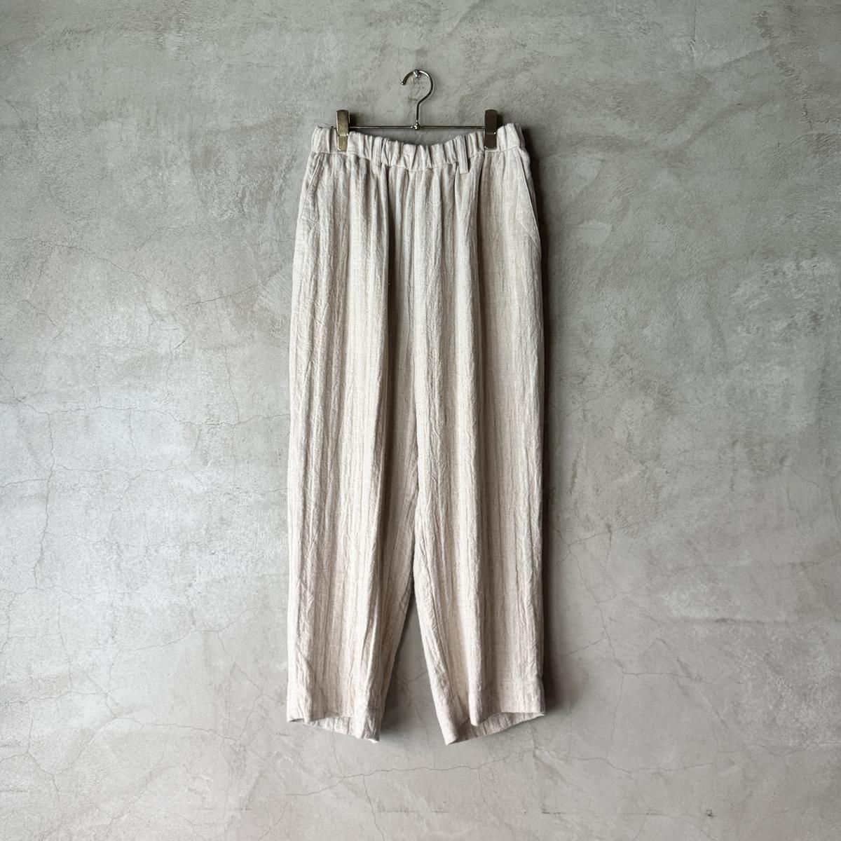 suzuki takayuki wide-straight pants（スズキタカユキ ワイド