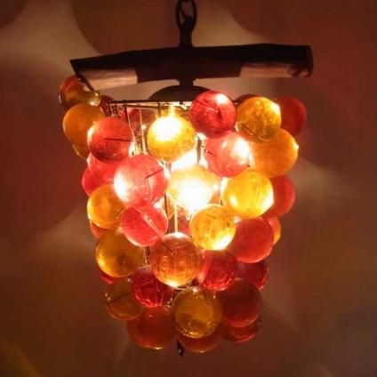 Antique Lucite Lamp