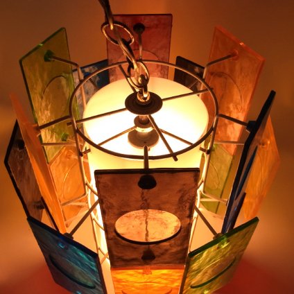Antique Lucite Lamp