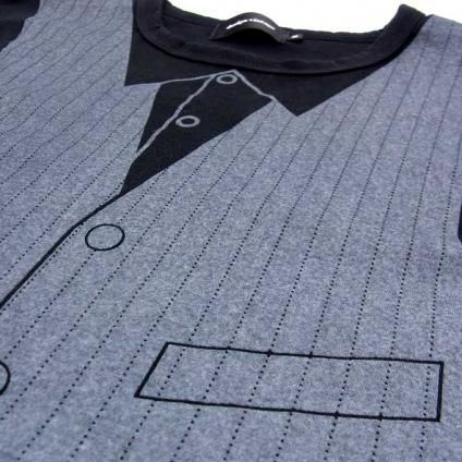 <img class='new_mark_img1' src='https://img.shop-pro.jp/img/new/icons38.gif' style='border:none;display:inline;margin:0px;padding:0px;width:auto;' />30OFF Trompe-l'oeil Gilet T-shirt / Black (ޤ / ȥץ륤  T)