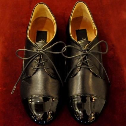 Switching Lace-up shoes / Black (ڤؤ졼åץ塼)