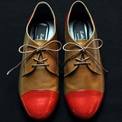 Switching Lace-up shoes / Brown (ڤؤ졼åץ塼)
