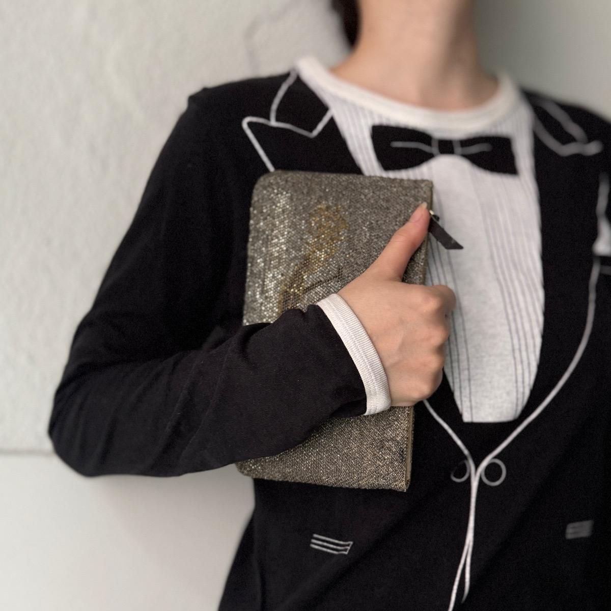 <img class='new_mark_img1' src='https://img.shop-pro.jp/img/new/icons38.gif' style='border:none;display:inline;margin:0px;padding:0px;width:auto;' />30OFF  Trompe-l'oeil Tuxedo T-shirt (ޤ / ȥץ륤  T)