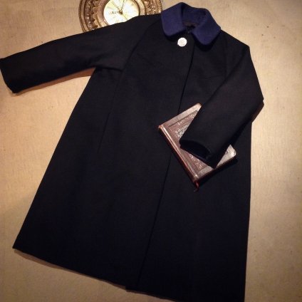 50's Style 2way Coat / Cashmere Black (ߥ 륳)