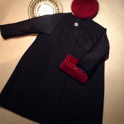 50's Style 2way Coat / Cashmere Black (ߥ 륳)