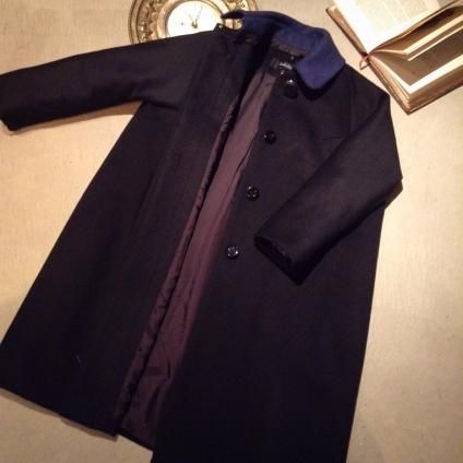 50's Style 2way Coat / Cashmere Black (ߥ 륳)