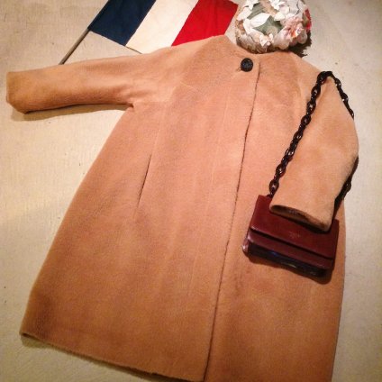 50's Style 2way Coat / Alpaca Brown (ѥ 륳)