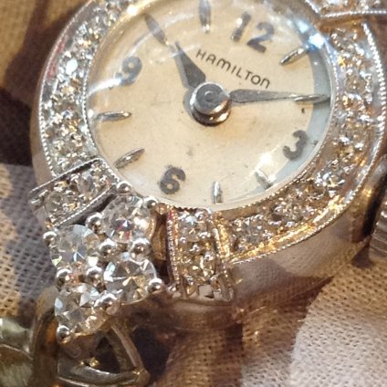 HAMILTON Diamond Watch,ハミルトン ダイヤモンドウォッチ- JeJe PIANO