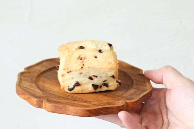 木製花リムプレート 天然木 チーク