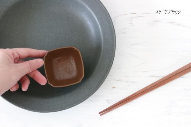 手作り陶器の小鉢 ― アーススぺックル5432 手作り陶器の小鉢 ― アーススぺックル5432 （イ37 プラム 八角