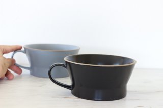 エッジライン スープカップ 陶器