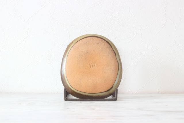 oldwhite だるま小皿 陶器 よしざわ窯