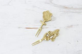 BRASS DESSERT CUTLERY-ե ߥβ β 
