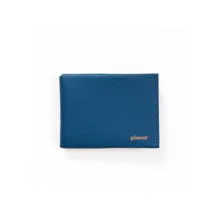 Wallet M -Blue Plain-