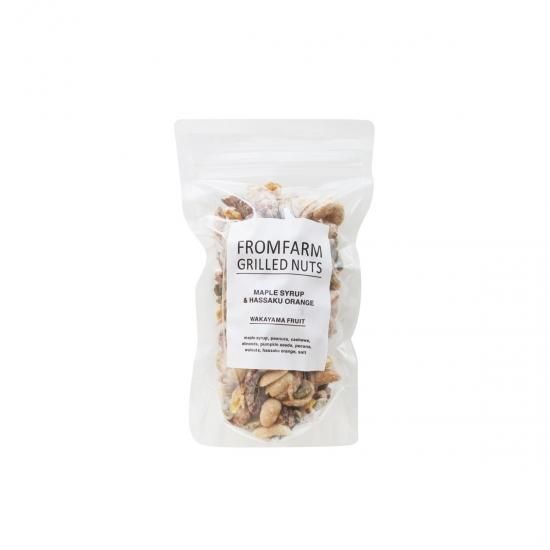 Gilled Nuts ミックスナッツ メープルシロップ はっさく 180g From Farm Life Is A Journey Gilled Nuts ミックスナッツ メープルシロップ はっさく 180g From Farm Life Is A Journey