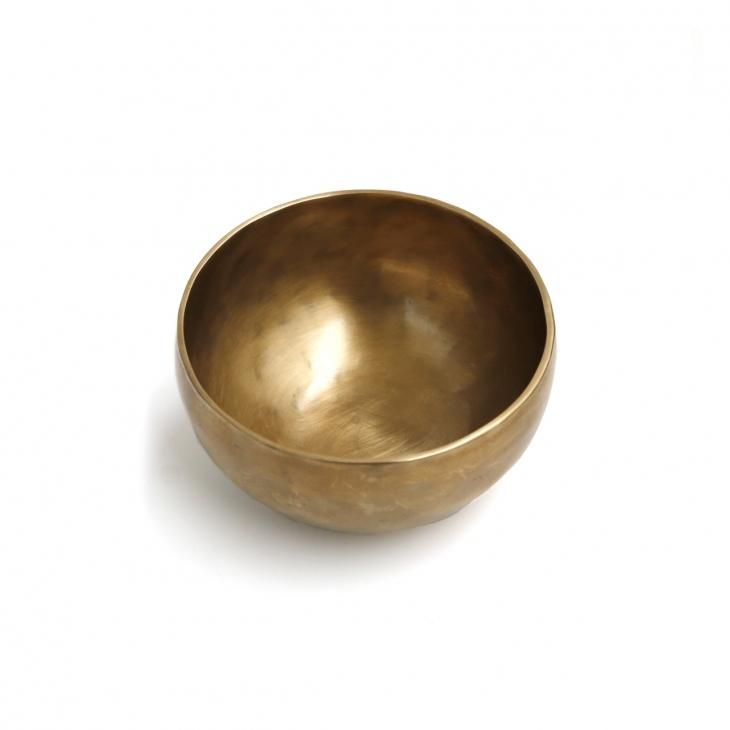 マットゴールド 17cm A音 シンギングボウル シンギングボウル / SINGING BOWL - LIFE IS A JOURNEY!