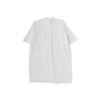 quitan / Long Shirt - Cotton Khadi / white