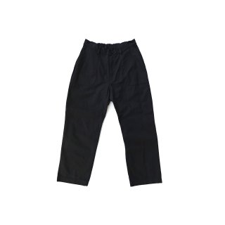 jiji / Cotton Herringbone Pants / navy