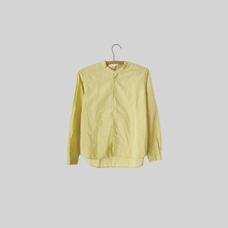 <ͽʡjiji / Stand collar shirt / Yellow