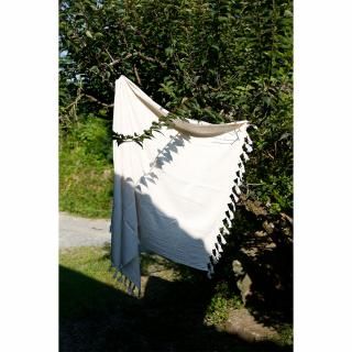 Turkish Handwoven Shawl Ecru / ȥ륳Υåȥ󥷥硼
