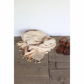 Turkish Handwoven Shawl  Yellow / ȥ륳Υåȥ󥷥硼
