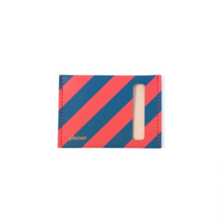 Wallet S -Red and Blue Stripes-