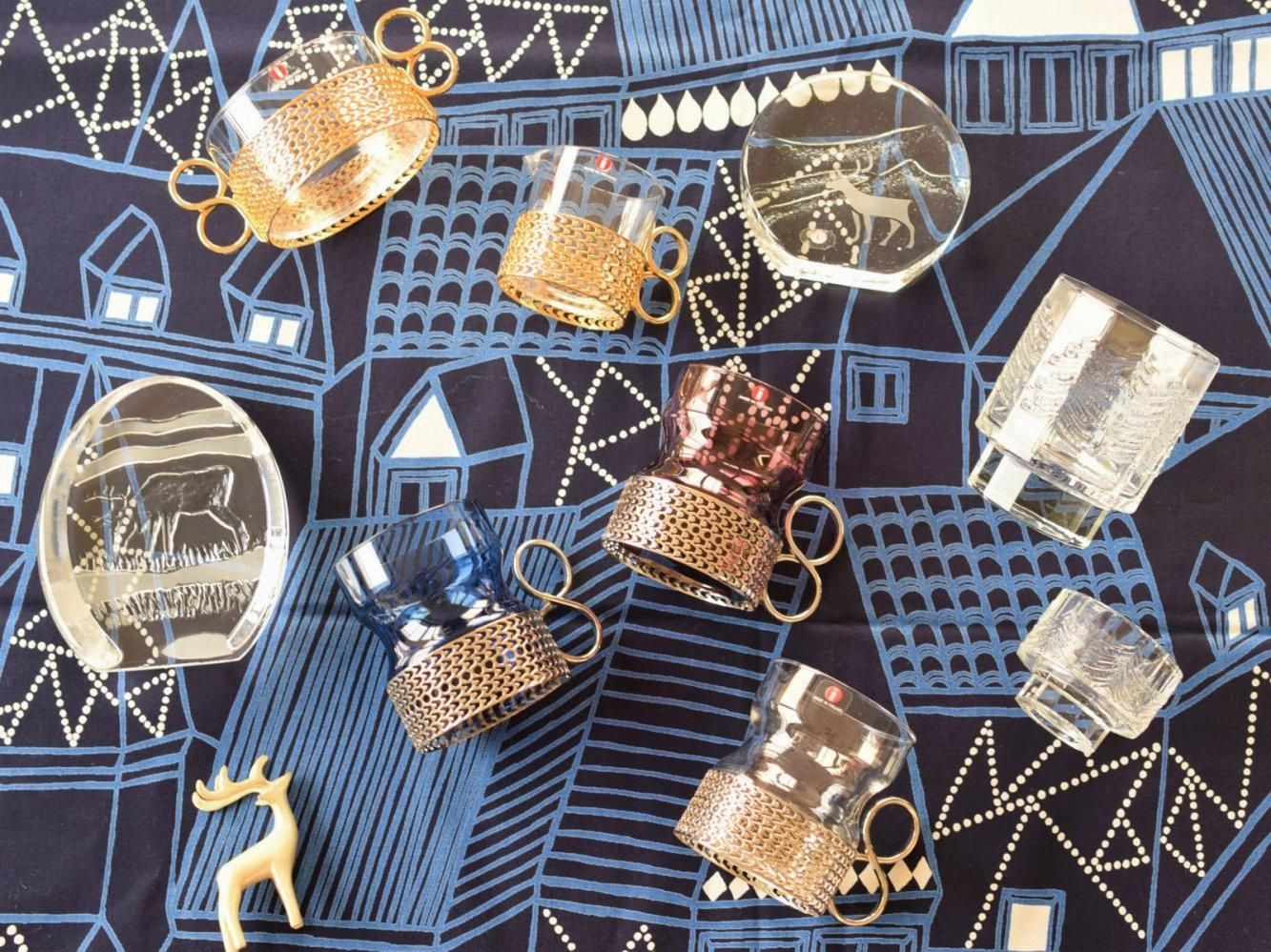 iittala トナカイのガラスオブジェ (1) イッタラ - Taivas