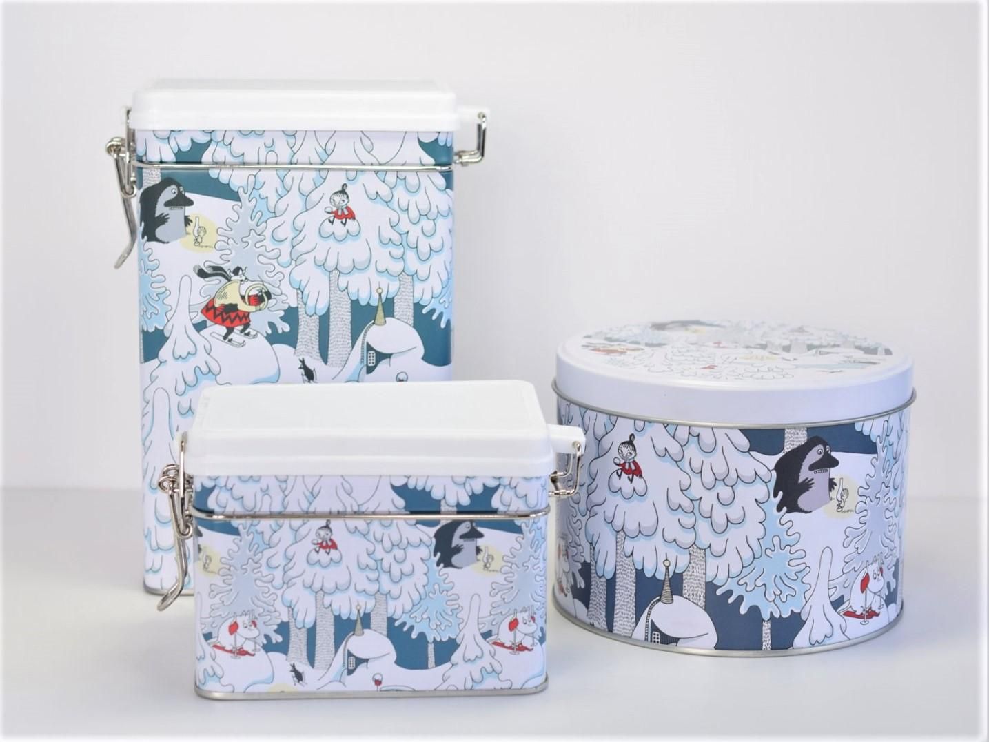 ムーミン お菓子缶 昭和レトロ カネボウ ムーミン お菓子缶 昭和レトロ カネボウ MOOMIN - ムーミンお