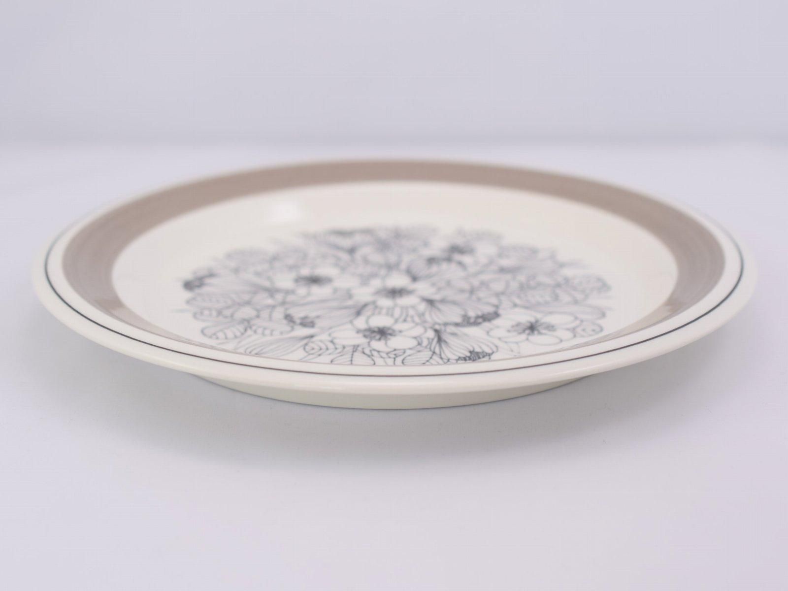 ARABIA Krokus 20cmプレート (4) アラビア クロッカス グレーリム