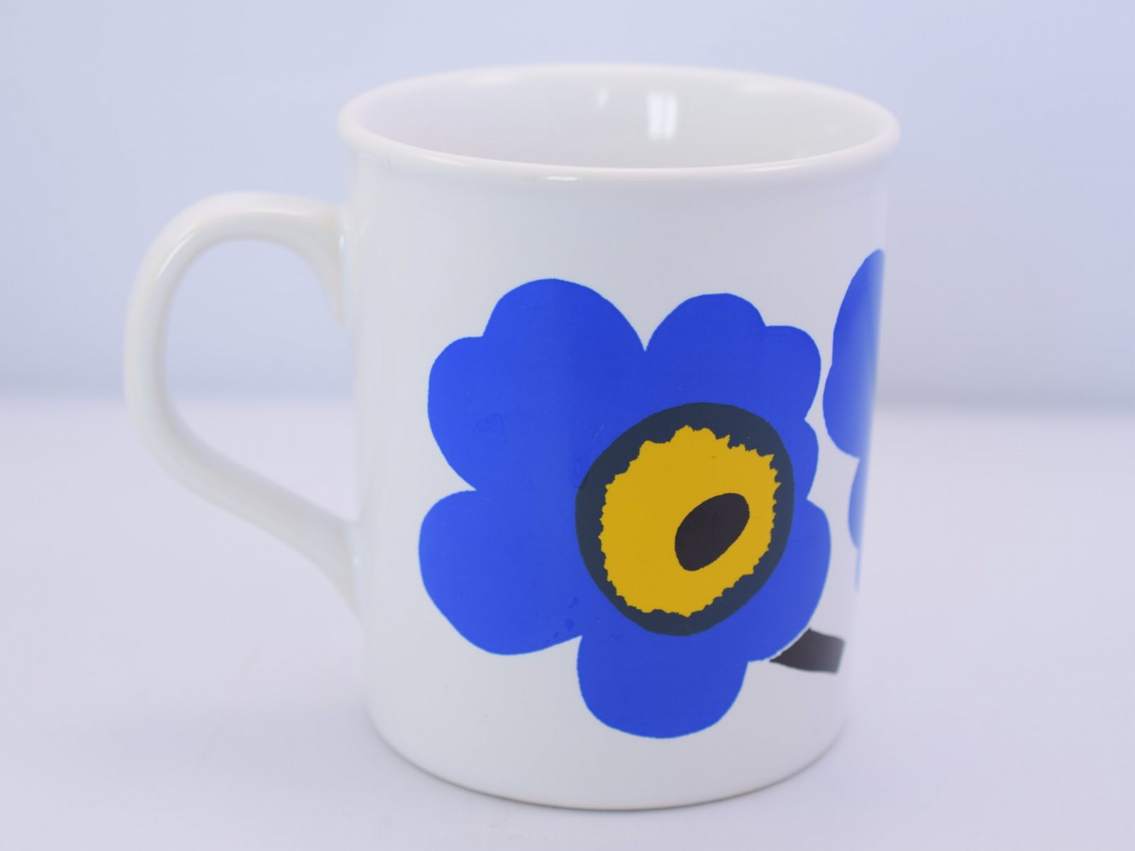 marimekko イングランド製 UNIKKO マグカップ (ブルー) マリメッコ