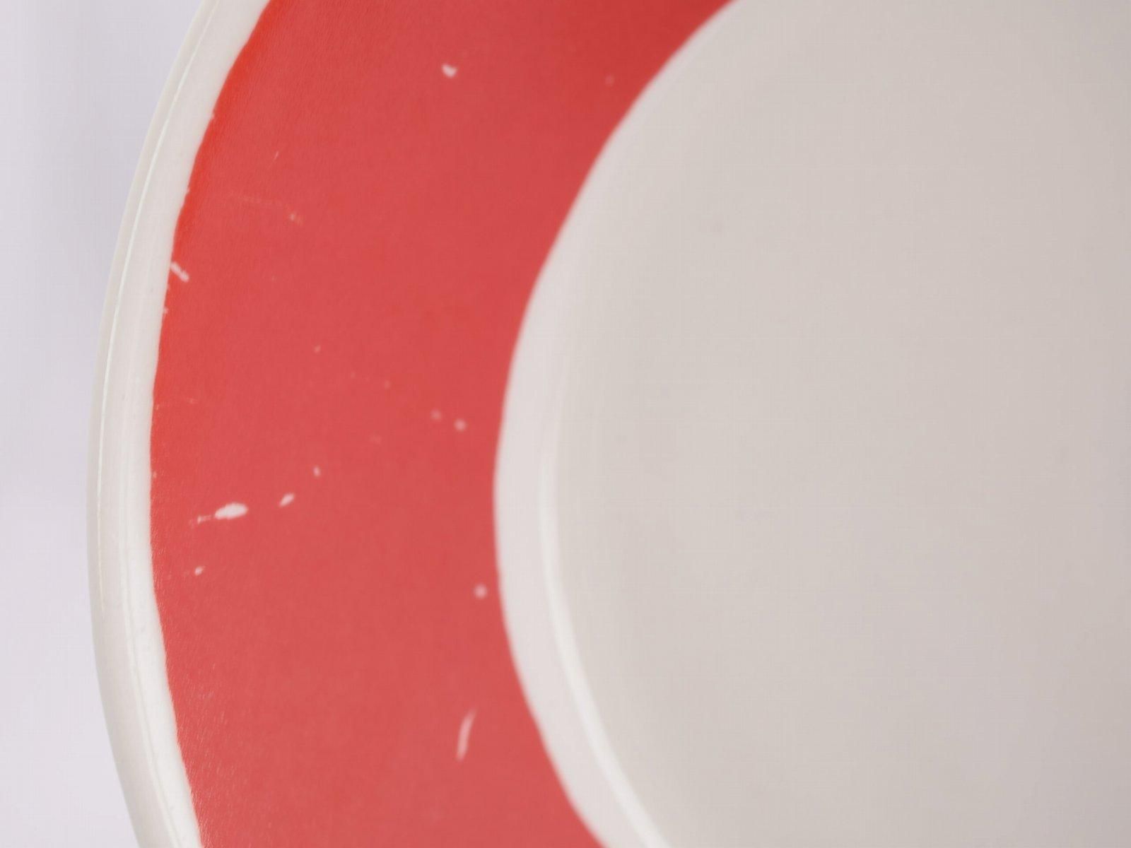 ARABIA Sunnuntai (レッド) 21cmオーバルプレート (3) アラビア